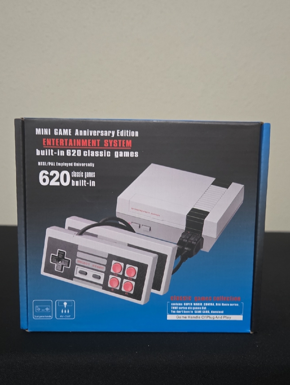 Mini Game Anniversary Edition Entertainment System 620 Games